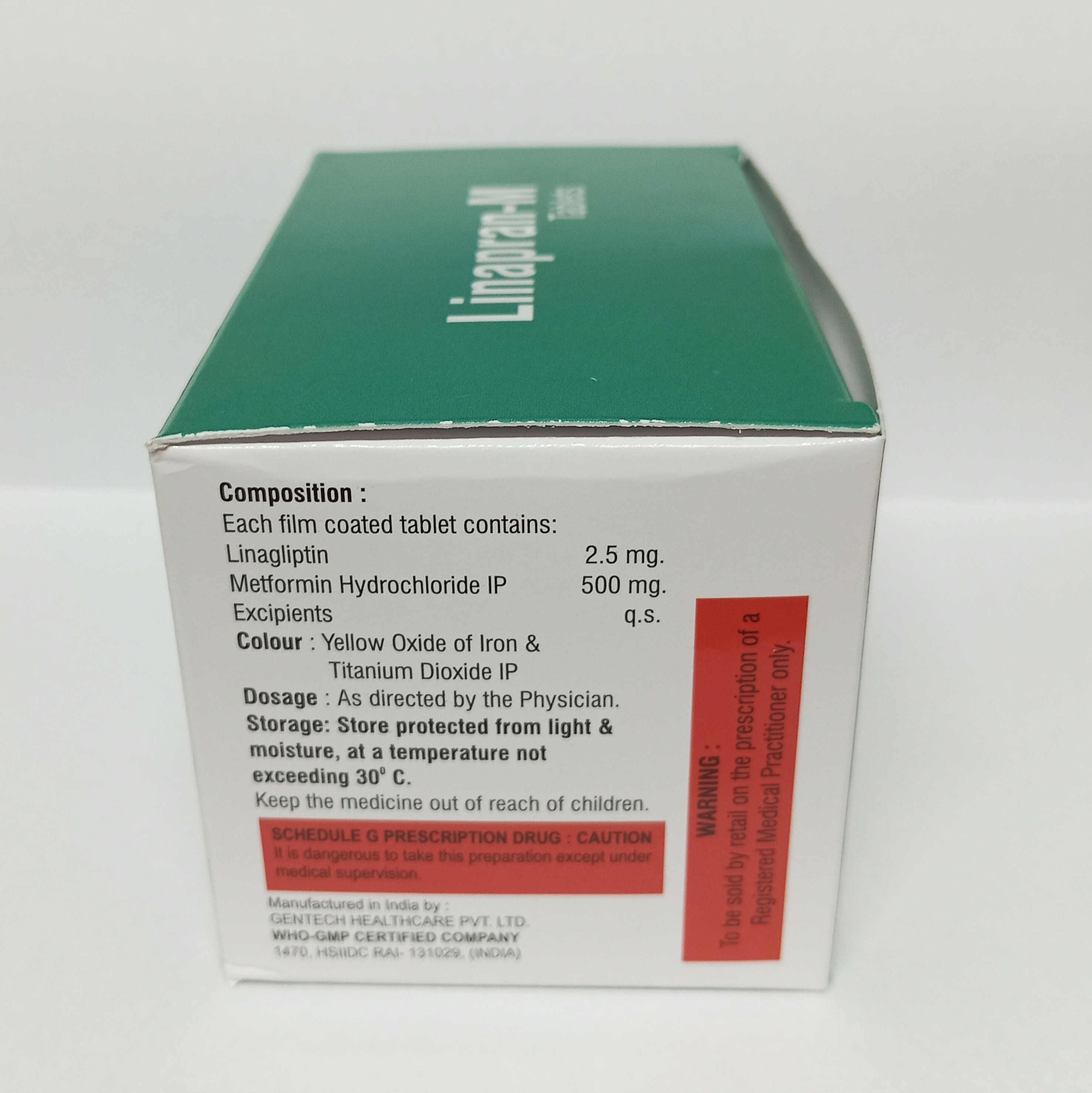 Linagliptin And Metformin Tablets