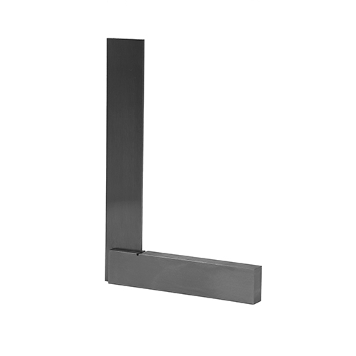 Steel Try Square - Stainless Steel, Customized Size, Silver/grey Finish | Durable, Rust And Corrosion Resistant, Precision Measuring Tool