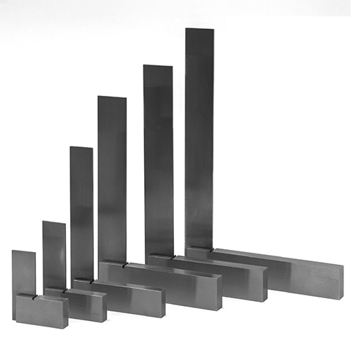 Steel Try Square - Stainless Steel, Customized Size, Silver/grey Finish | Durable, Rust And Corrosion Resistant, Precision Measuring Tool