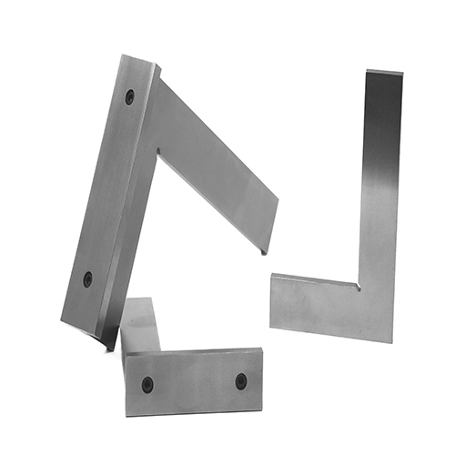 Try Square With And Without Base - Stainless Steel, Customized Size, Silver/grey | Durable, Corrosion-resistant, Easy-to-read Scale, Locking Mechanism