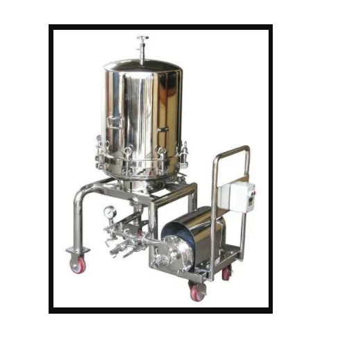 Zero Hold Up Filter Press - Color: Silver