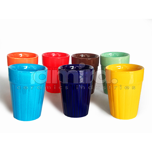 Drinking Glasses - Ceramic Material, Good Quality Craftsmanship | Elegant Design For Everyday Use