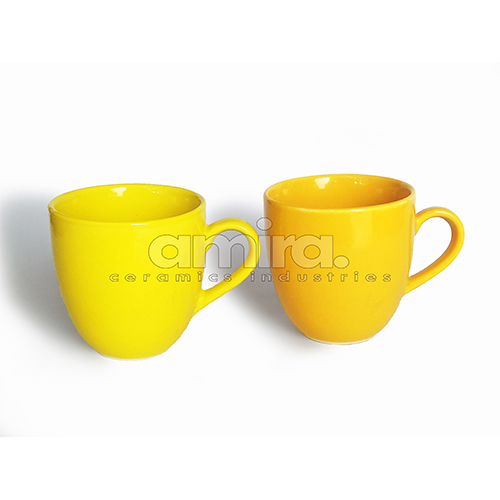 Tea Cup - Ceramic, Polished Finish | Good Quality Craftsmanship For Elegant Tea Enjoyment