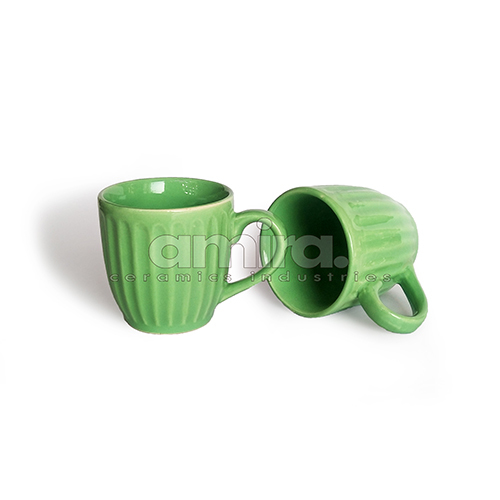 Tea Cup - Ceramic, Polished Finish | Good Quality Craftsmanship For Elegant Tea Enjoyment