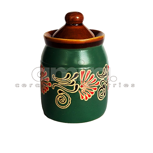 Multipurpose Jar - Ceramic Material | Versatile Storage Solution For Kitchen And Home
