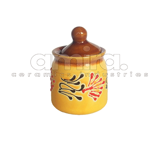 Multipurpose Jar - Ceramic Material | Versatile Storage Solution For Kitchen And Home