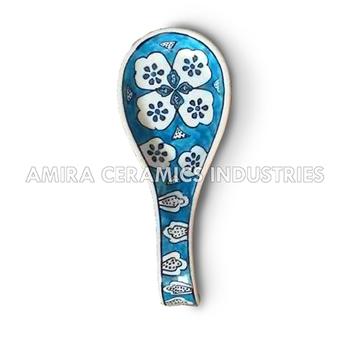 Mughal Painting Spoon - Polished Finish | Exquisite Design For Artistry And Elegance