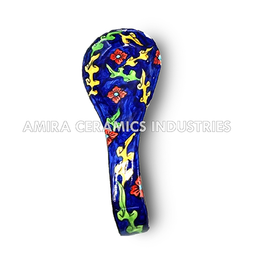 Mughal Painting Spoon - Polished Finish | Exquisite Design For Artistry And Elegance