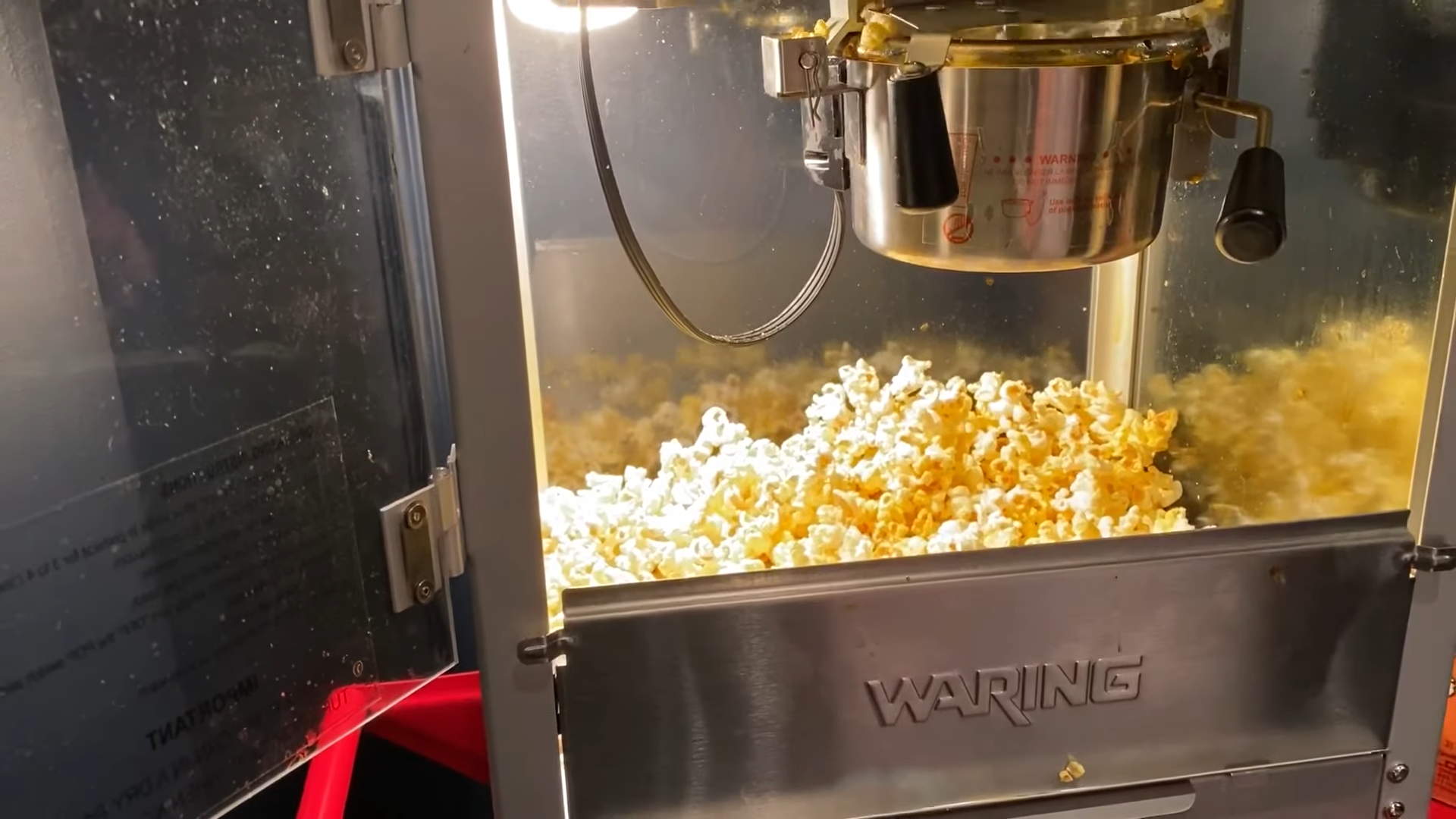 Gas Popcorn Making Machine - Color: Silver