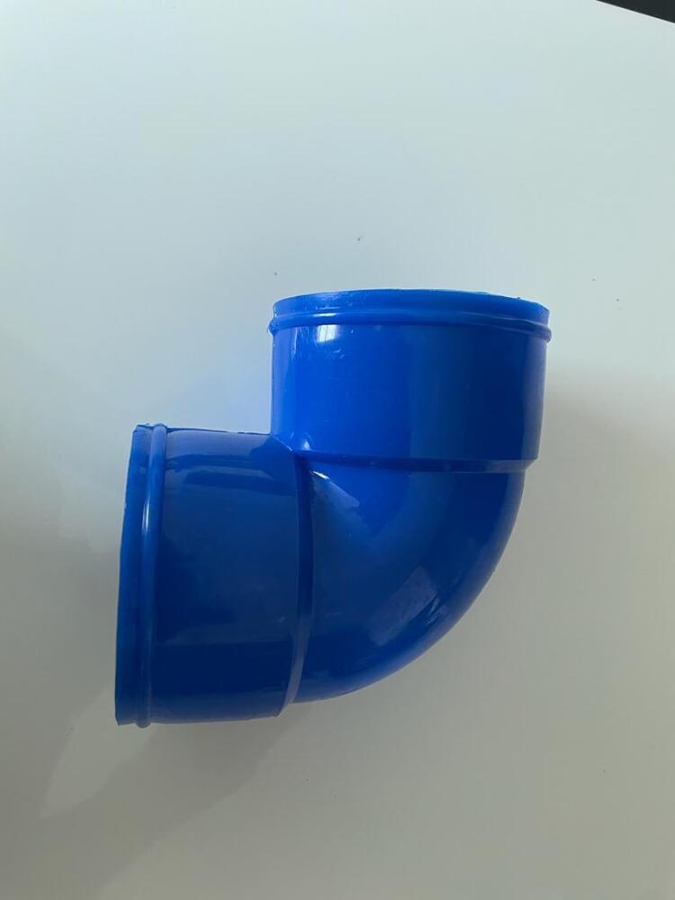 Threaded Elbow - Blue (50Mm To 100Mm) - Material:
