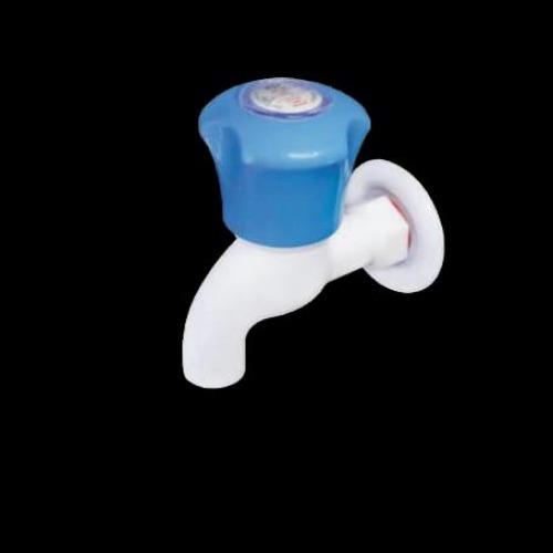 Bib Cock - White (15Mm) - Material: L