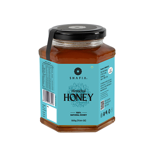 Himachal Honey 500gm - Food Grade Natural Honey | Antioxidant Powerhouse, Cough Suppressant, Skin Care & Wound Healing Benefits