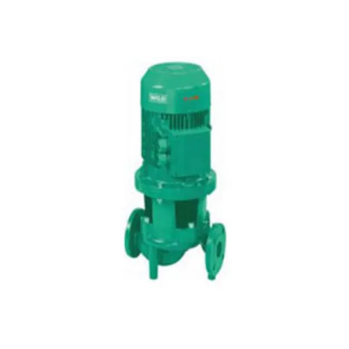 Close Coupled Inline Vertical Pump - Color: Green