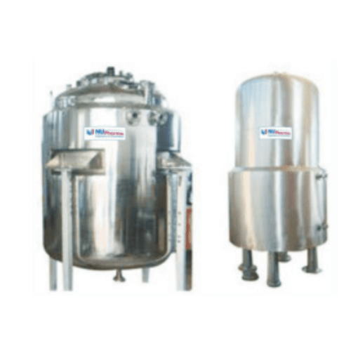 Pharma Mixing Tank - Stainless Steel, Standard Size, Silver | High Thermal & Pressure Resistance, Robust Design With Ss 316 Ball Valve, Easy Access Ports, And Heavy-duty Blade Assembly