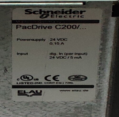 Schneider C200/10/1/1/1/00 Servo Drive - High-performance Servo Motor System | Precision Control, Robust Design, Efficient Operation