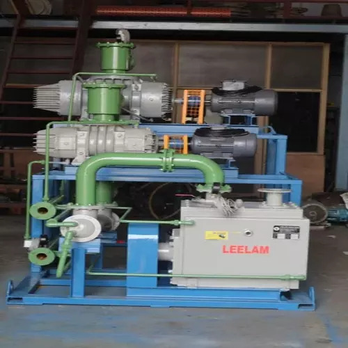 Mechanical Booster System - Steel, 200 Mm Bore, Silver | High Efficiency, Multi-stage Design, Integrated Control, Variable Speed Drive, Energy Saving