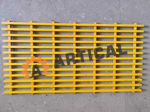 Frp Pultruded Grating - Color: Yellow/ Light Gray/ Dark Gray/ Red