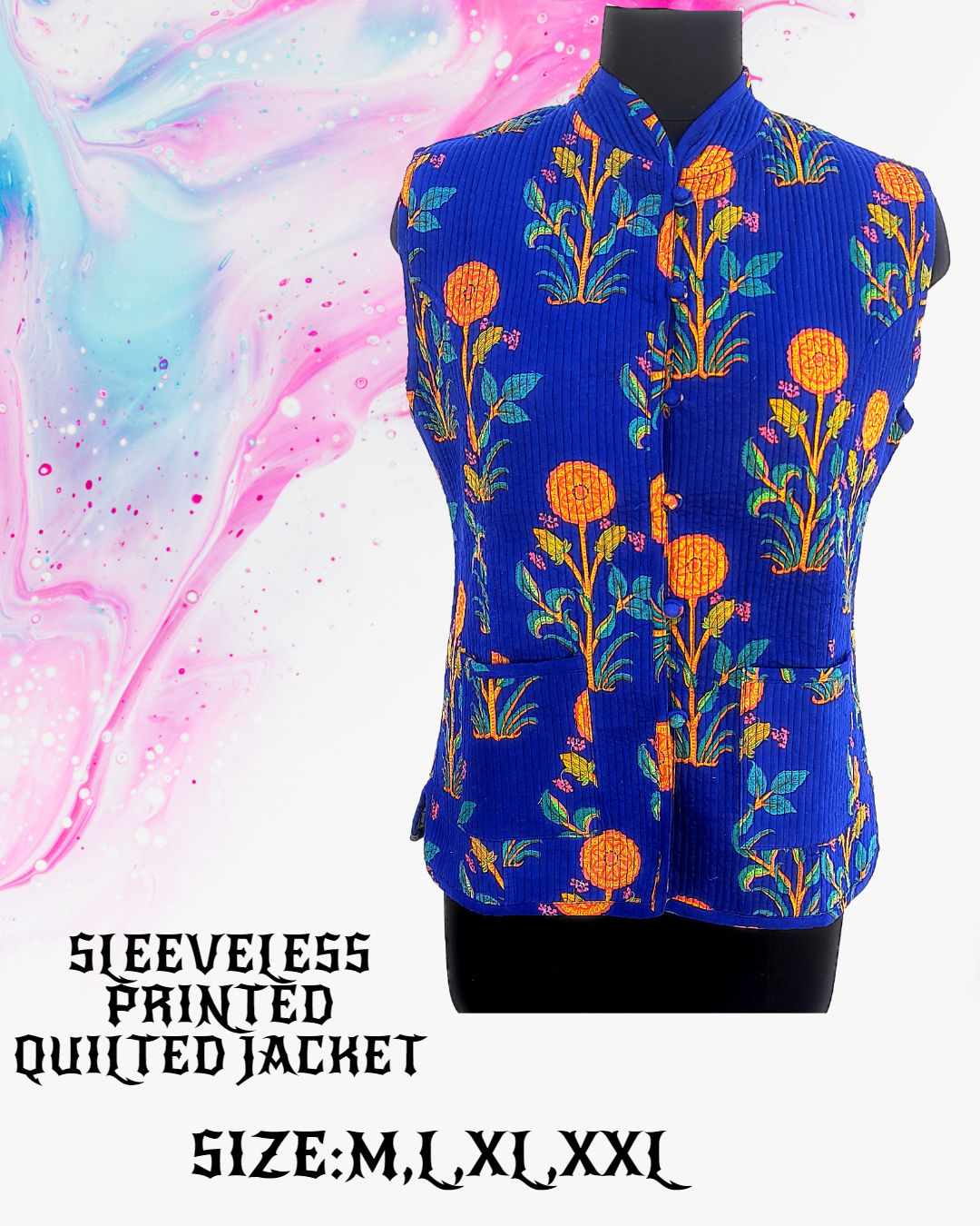 Short Quilted Jacket - Color: Show As Images