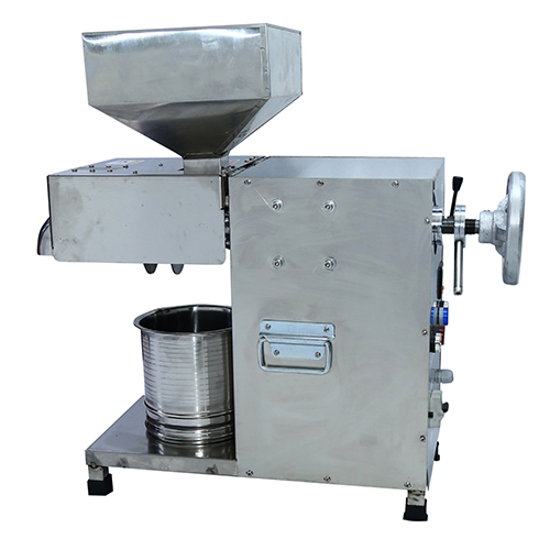 1500 Watt Oil Maker Machine - Metal, Silver | Automatic Operation, Human Machine Interface, Warranty Included