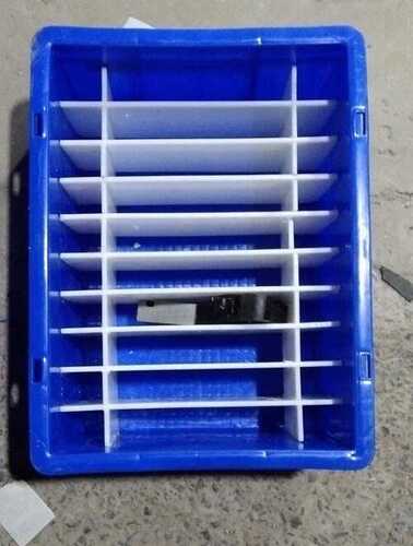 Industrial Plastic Crate - Durable Polypropylene Material, Versatile Storage Solution for Industrial Use