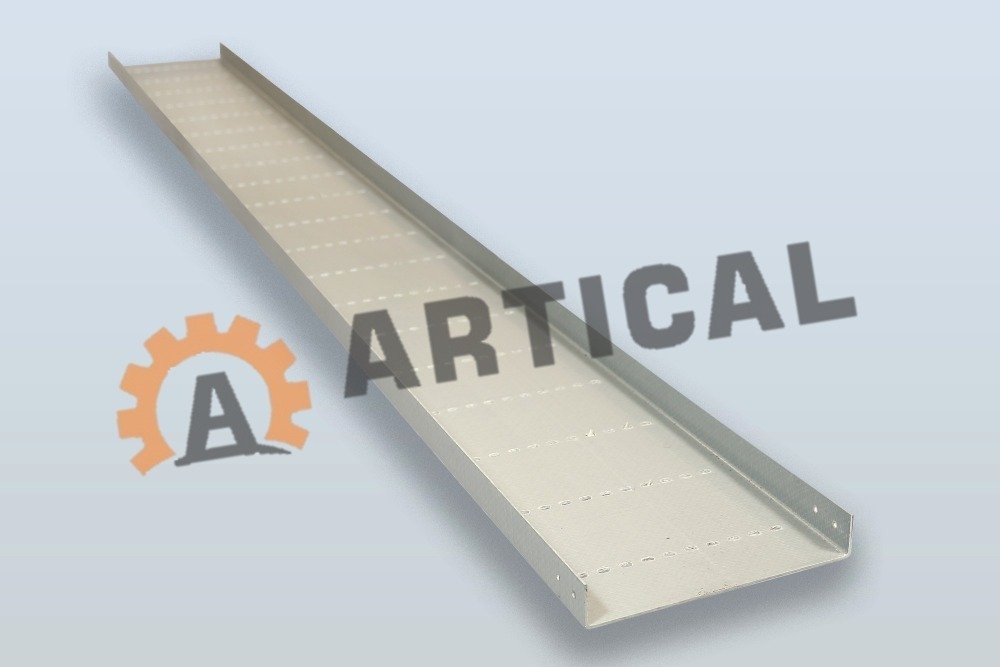 Frp Perforated Type Cable Tray - Width 50-600mm, Height Options 22/25/50/75/100mm, Thickness 3/4/5/6mm, Length 3000mm | Durable Frp Material