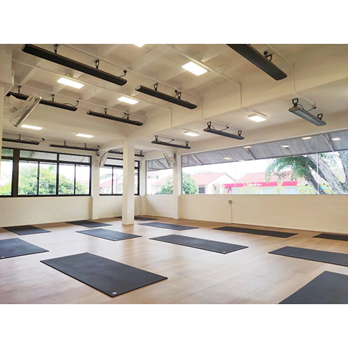 H1 Black Infrared Room Heater - Installation Type: Ceiling