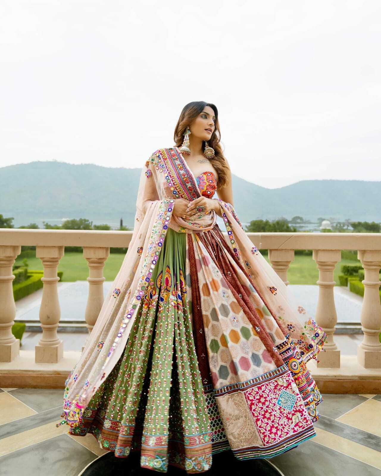 Digital Print Cotton Lehenga Choli