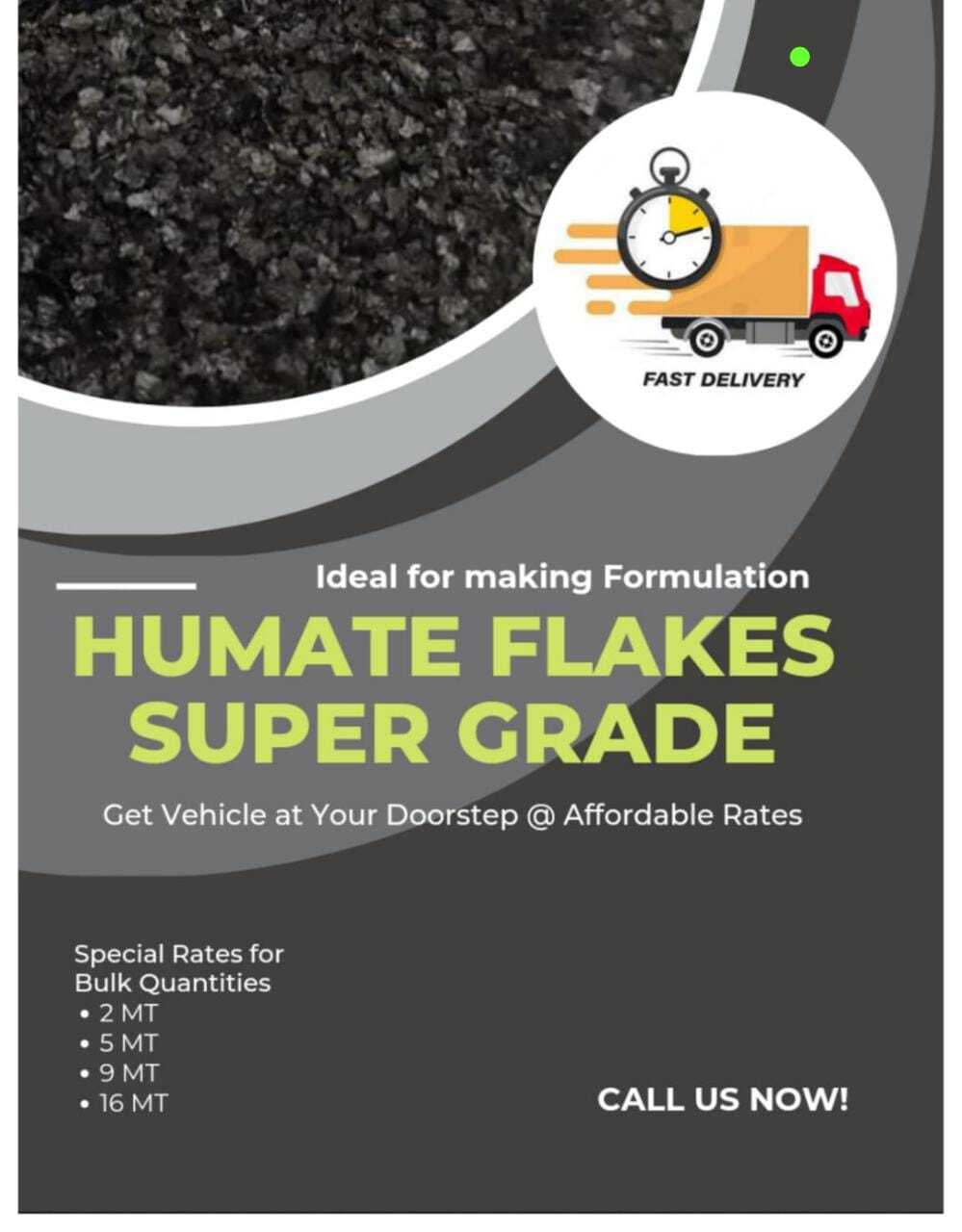 Humic Acid 98% - Physical State: Powder