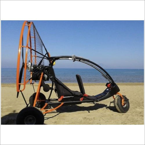 Black Three Seater Paratrike Structure For Rotax