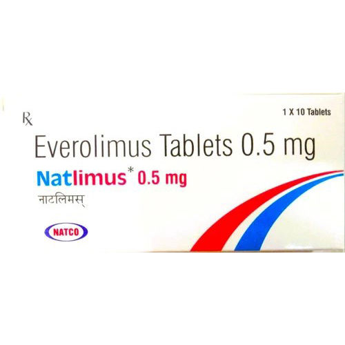 एवरोलिमस टैबलेट 0.5mg - मेडिकेयर फार्मेसी