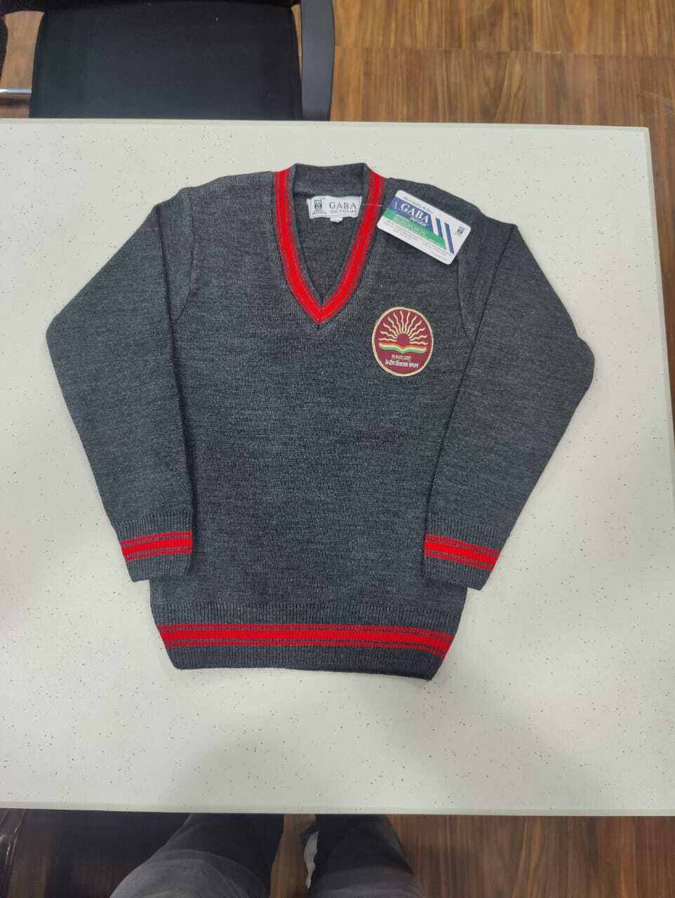 School Unifom Sweater - Color: Yellow