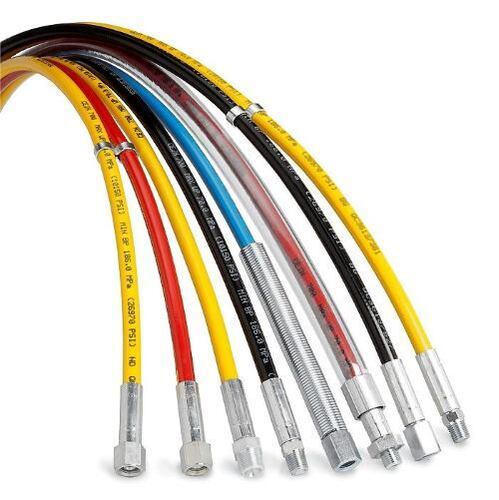 Parker Ultra High Pressure Hose Assemblies - Size: 3/16" To 2", Length: 0.25 To 50m, Color: Black, Blue & Red | Temperature: 0-100a C, Pressure: Up To 2000 Bar