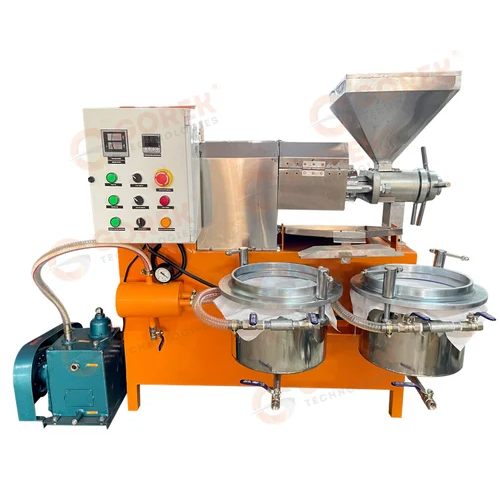 Sunflower Oil Press Machine - Dimension (L*W*H): 1.5 X 0.8 X 1.2 Meters Meter (M)