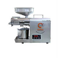 Cold Pressed Coconut Oil Making Machine - Color: Silver