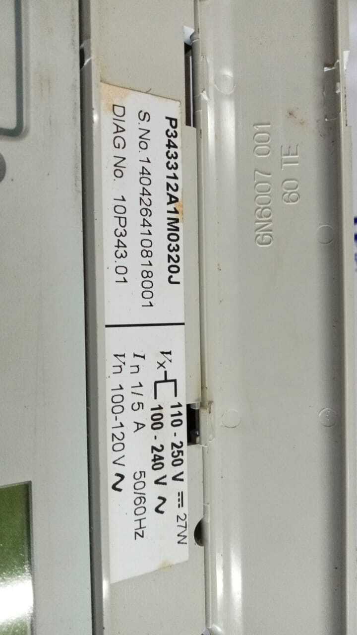 Micom P343312a1m0320j Relay