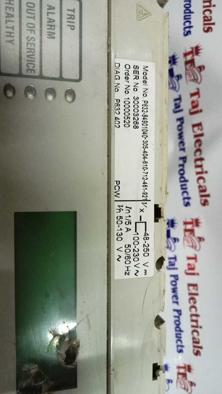 Micom P632-84901040-305-404-610-712-461-921 Relay - Color: Beige