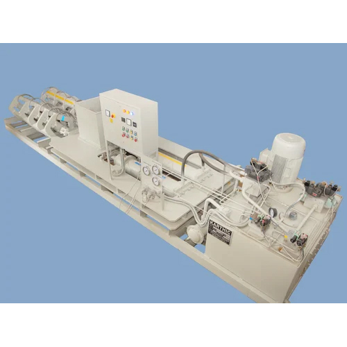 White Fodder Block Compacting Machine