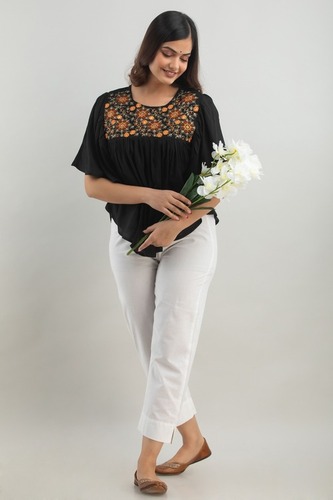 Women Embroidered Top By Shree Shyam Creation