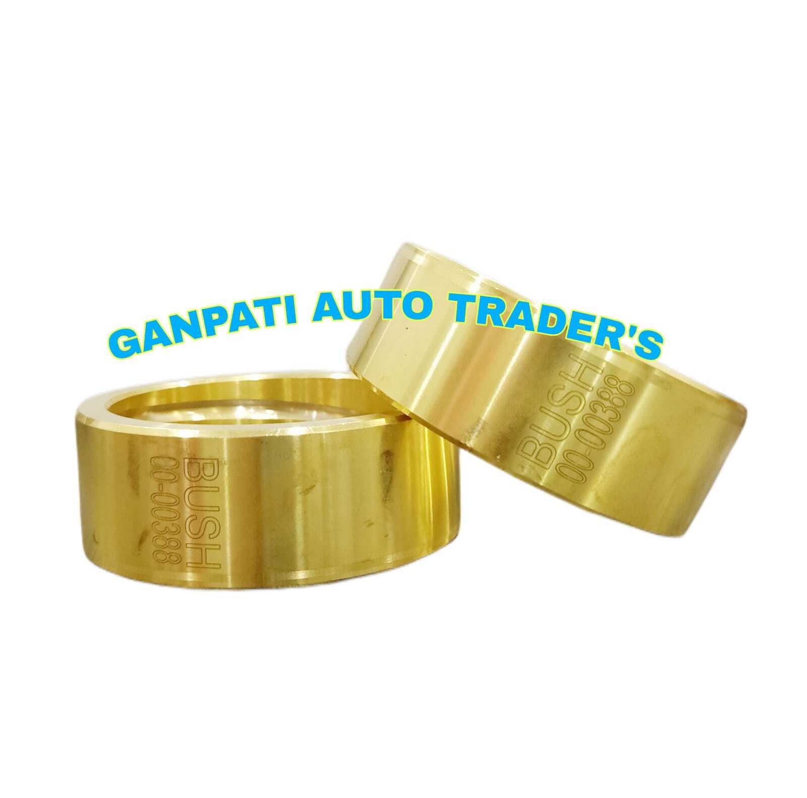 Rr Brass Bush - En18d Material, Model 3dx | Golden Color, Ideal For Jcb Spare Parts