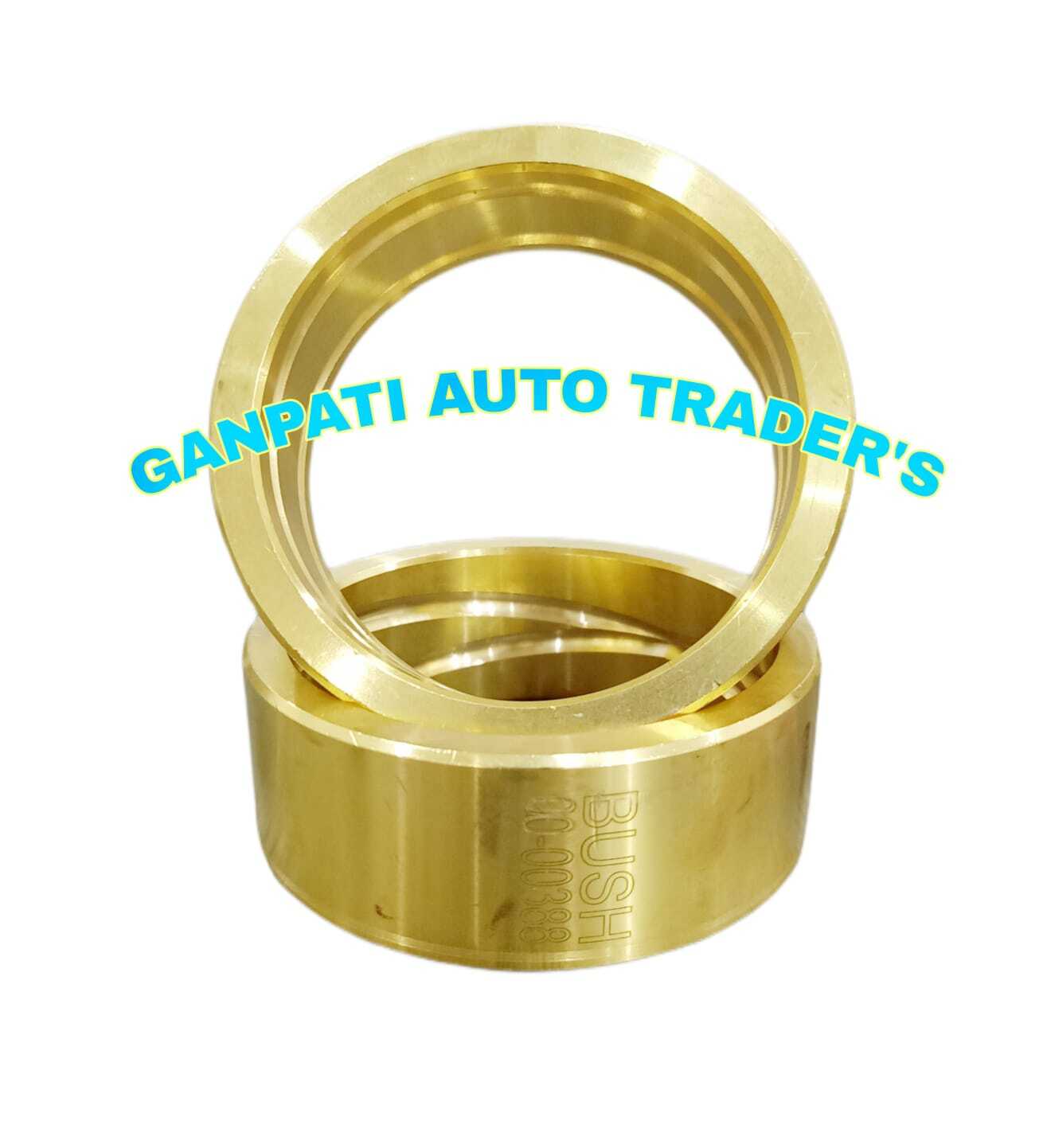 Rr Brass Bush - En18d Material, Model 3dx | Golden Color, Ideal For Jcb Spare Parts