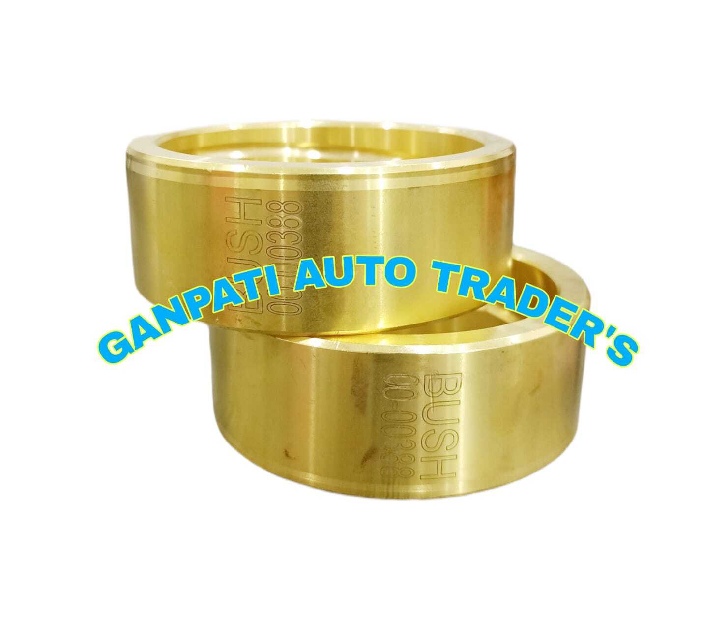 Rr Brass Bush - En18d Material, Model 3dx | Golden Color, Ideal For Jcb Spare Parts