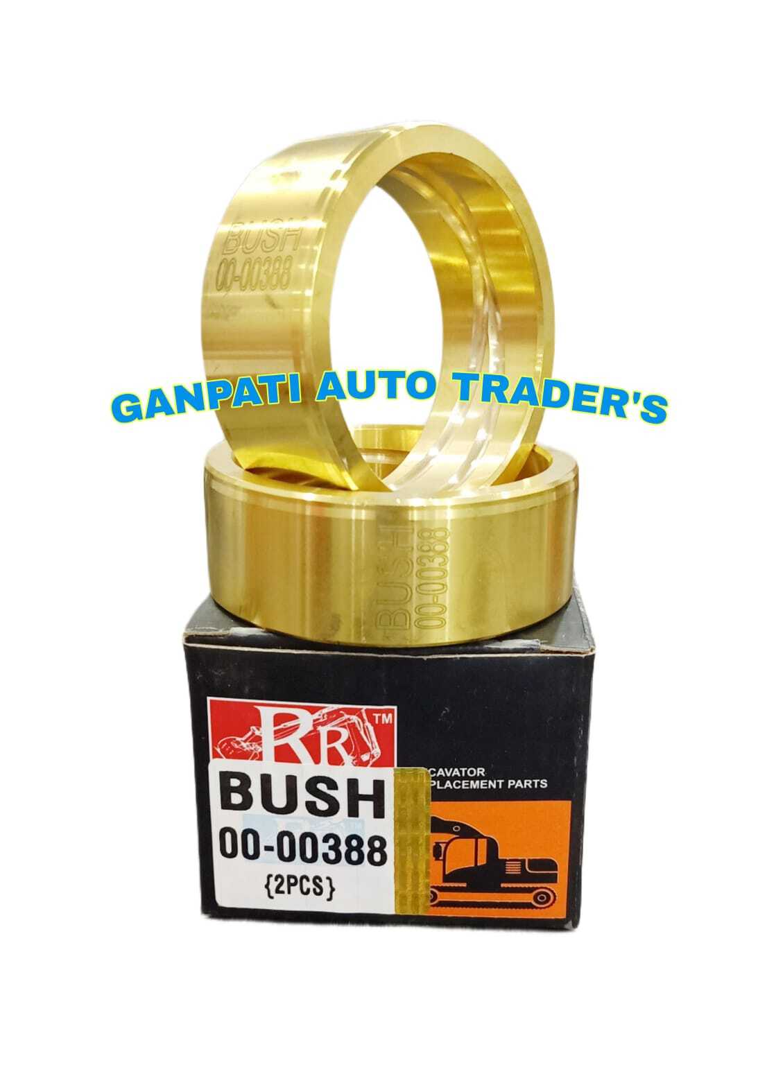 Rr Brass Bush - En18d Material, Model 3dx | Golden Color, Ideal For Jcb Spare Parts