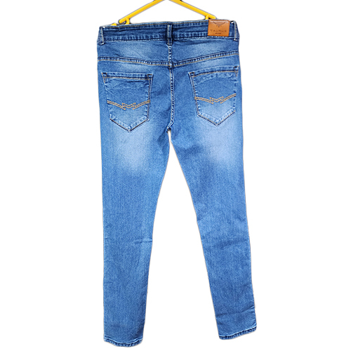 Washable Faded Jeans