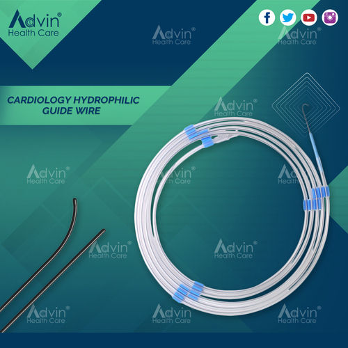 Manual Cardiology Hydrophilic Guide Wire