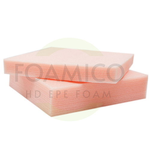 Pink Hd Epe Foam Sheet - High-density, Customized Size | Stretchable, Moisture-resistant, Modern Plain Design
