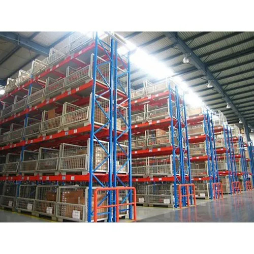 Modular Heavy Duty Storage Rack - Color: Blue And Orange