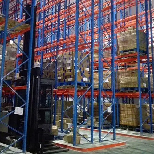 Warehouse Rack System - Color: Blue And Orange