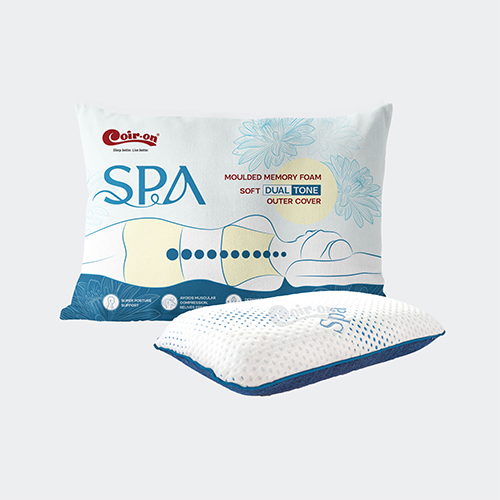 White Spa Pillow