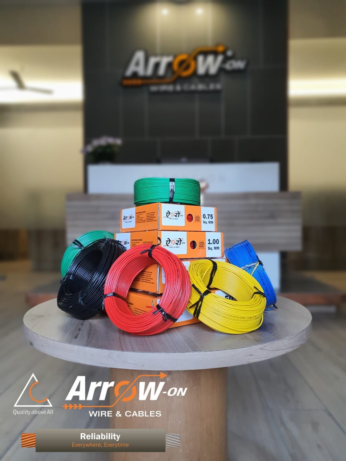 Copper House Wire - Color: Multicolor