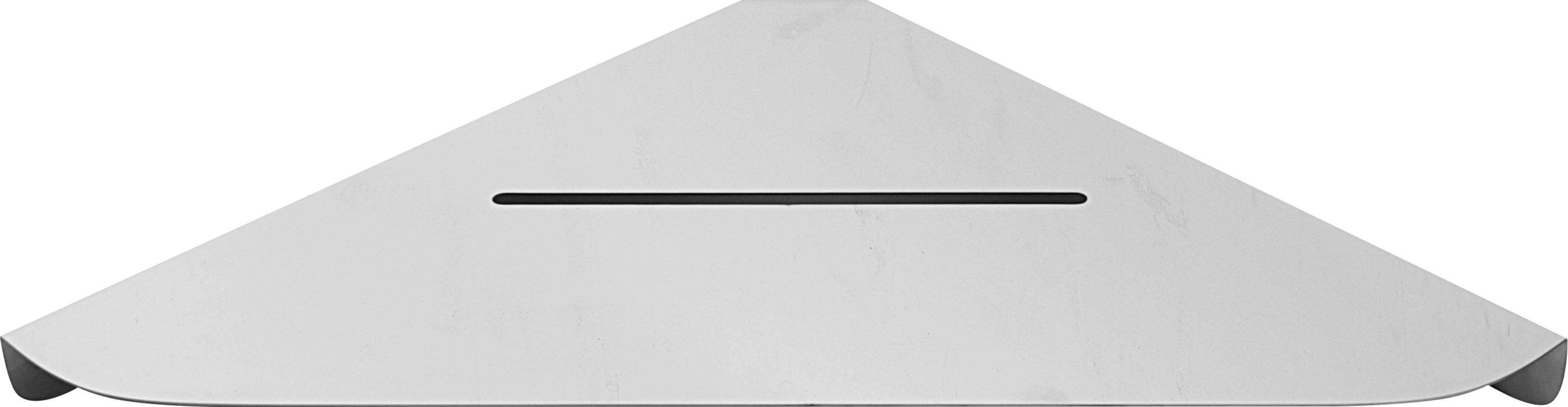 Fancy Corner Mirror Finish - Stainless Steel, 395mm X 280mm, Mirror Color, Glossy Finish | Durable, Rust-resistant, Easy To Clean, Oval Shape